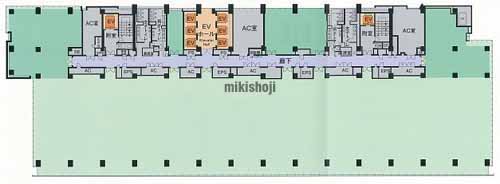 日本橋一丁目三井ビルディング 平面1