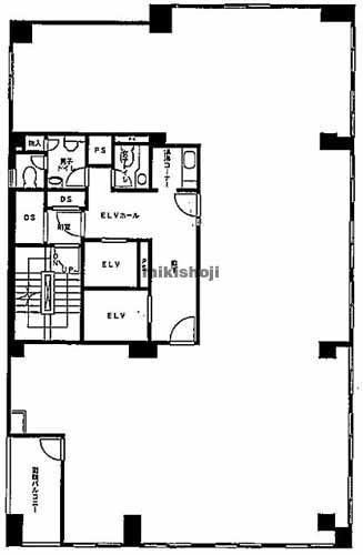 人形町共同ビル 平面1