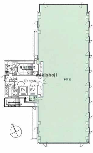 日本橋さくら通りビル 平面1