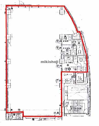 恵比寿プラックスビル 平面1