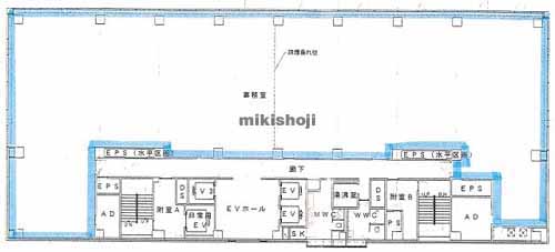ＮＸ人形町ビル 平面1