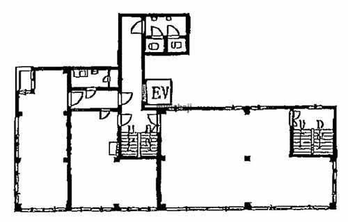 さたけビル 平面1