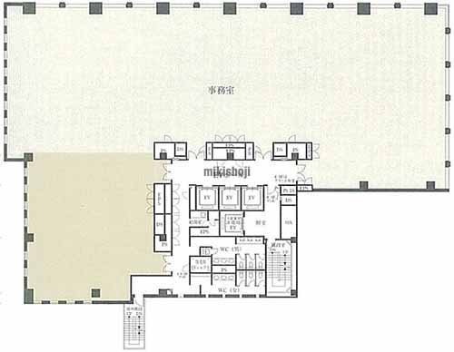 市ヶ谷スクエアビル 平面1