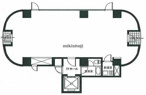 神宮外苑ビル 平面1
