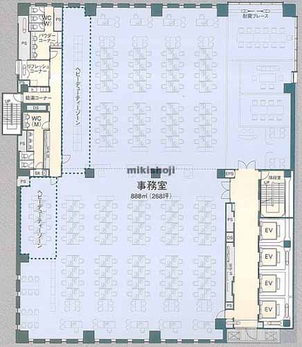 渋谷ファーストプレイス 平面1