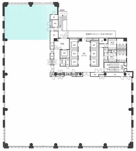 渋谷南東急ビル 平面1