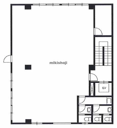 神楽坂ローズビルディング 平面1