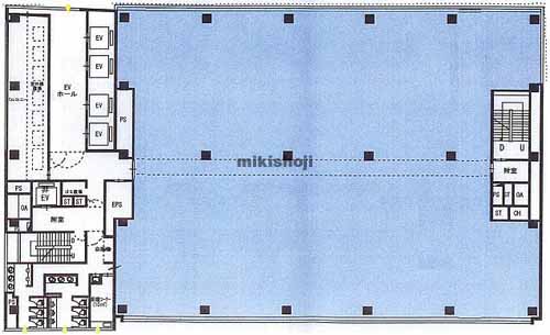 第二田町ビル 平面1