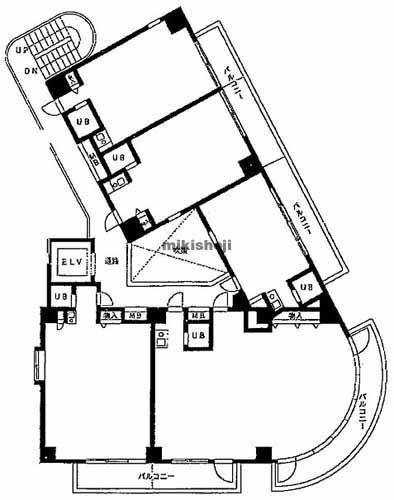 新宿ダイカンプラザビジネス清田ビル 平面1