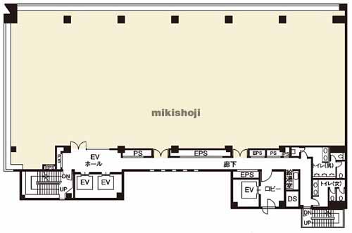 ＮＢＦ東銀座スクエア 平面1