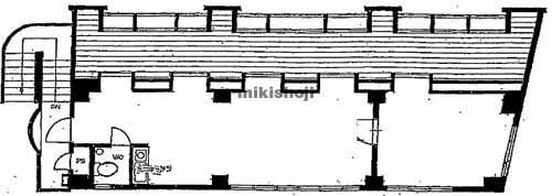 川井ビル 平面1