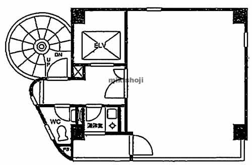 クレスト御苑ビル 平面1