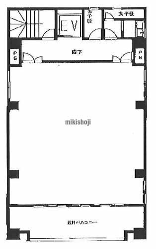 山ノ紀ビル 平面1