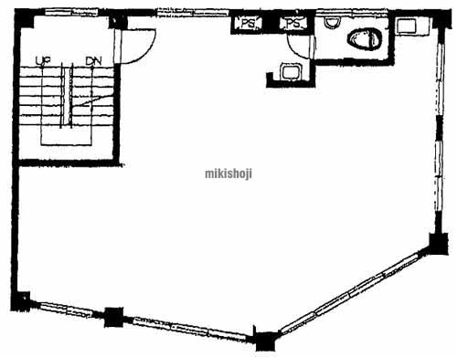 中島第三ビル 平面1