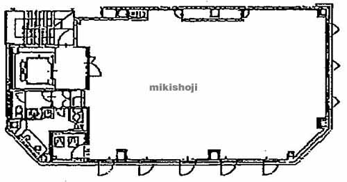 東京茶業会館 平面1