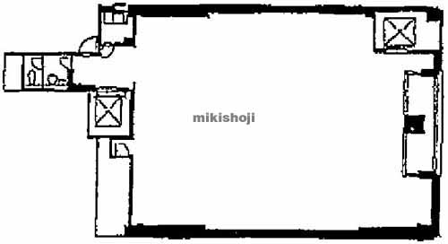 鳩居堂ビル 平面1