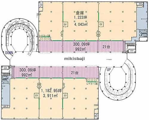 プロロジスパーク東京大田 平面1