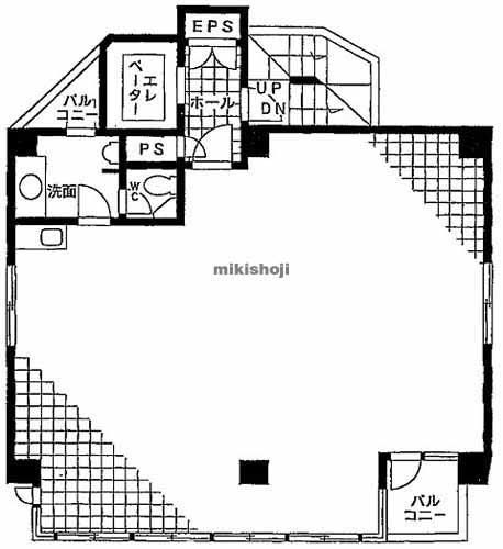 三輪ビル 平面1