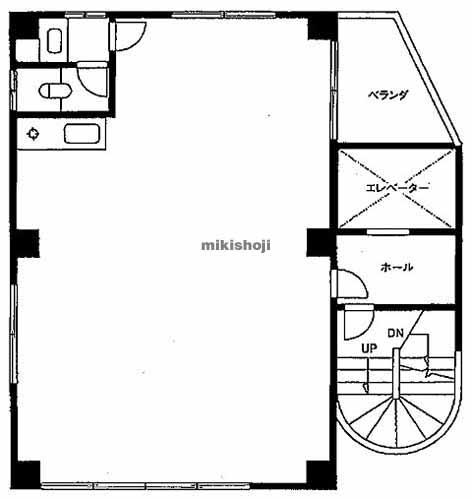 銀座ウイステーリアビル 平面1