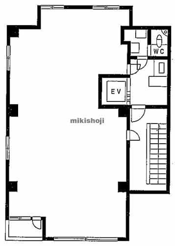 素石ビル 平面1