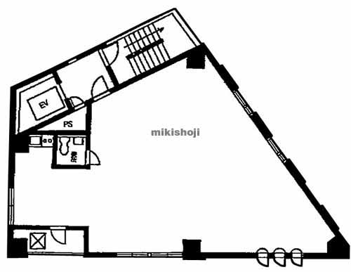 中島ビル 平面1