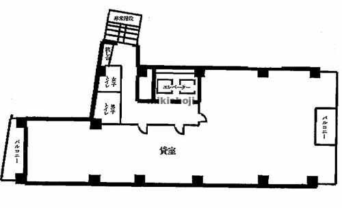 山城ビル 平面1