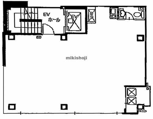 リベラ茅場町 平面1