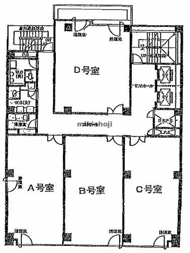 赤坂金春ビル 平面1