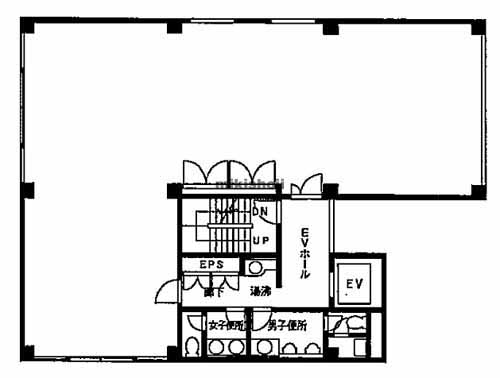 新日本ビルディング赤坂 平面1