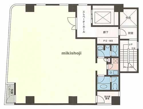 西新宿プライムビル 平面1