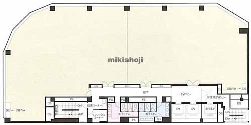 オリックス品川ビル 平面1