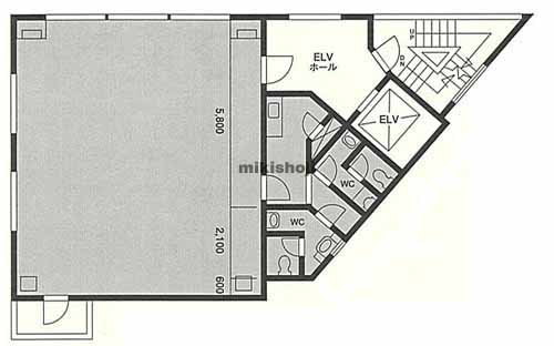 お茶の水ビジネスビル 平面1