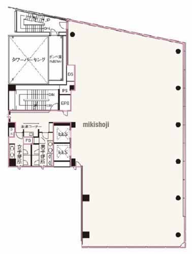 虎ノ門トーセイビル 平面1
