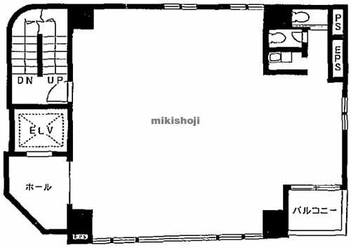浜町公園ビル 平面1