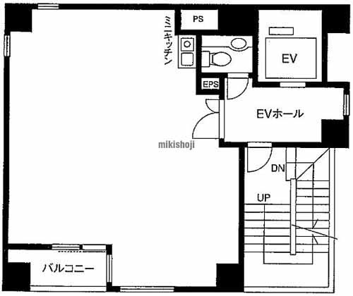 汐留プリプラビル 平面1