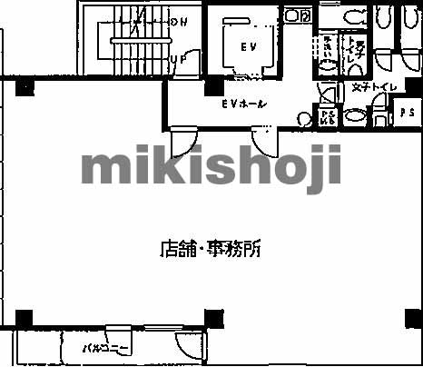 江戸川区他の桜第一ビル 平面1