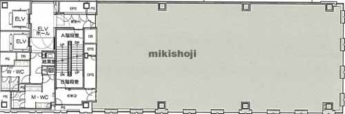 銀座マロニエビル 平面1