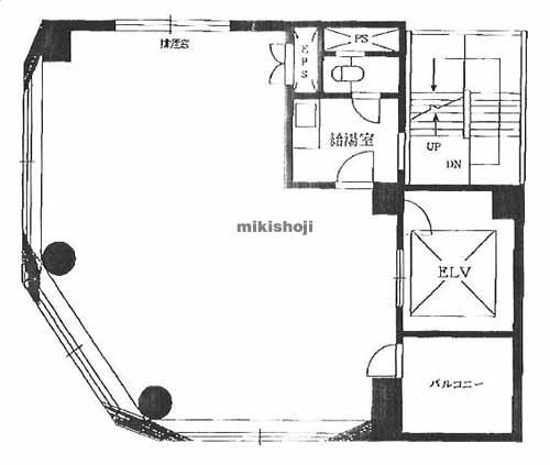 銀座永谷ビル 平面1