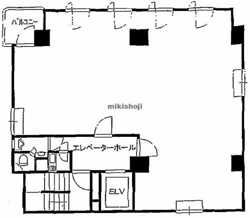 飯田橋ばんらいビル 平面1