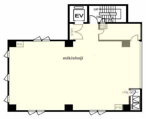 ＥＢＩＳＵ　Ｓ２ビル 平面1