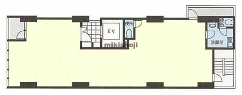 アライヴ人形町ビル 平面1
