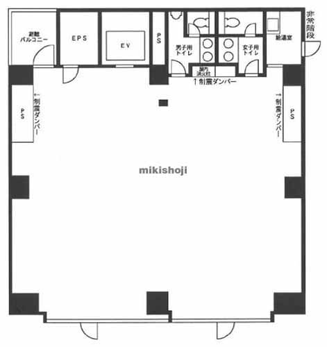 西新宿ダイヤモンドビル 平面1