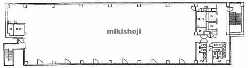 野村不動産海岸ビル 平面1