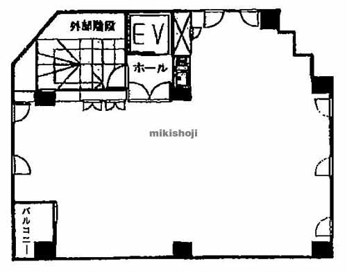 プライムホリグチビル 平面1