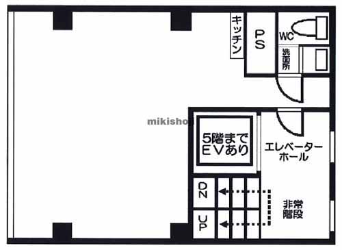新橋第２三栄ビル 平面1