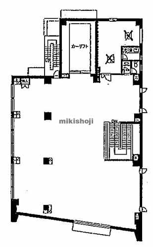 練馬区高松三丁目ロードサイド店舗 平面1