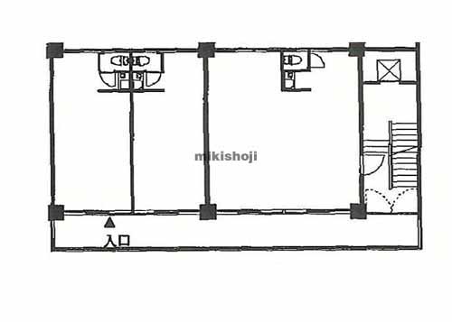 新宿司法書士会館 平面1