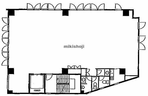 ディフェンスファーストビル 平面1