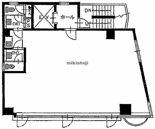 赤坂吉田ビル 平面1