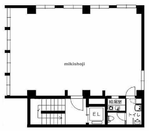 山水ビル 平面1